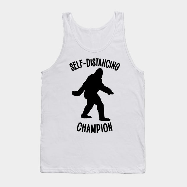 Self-Distancing Champion Tank Top by Stacks